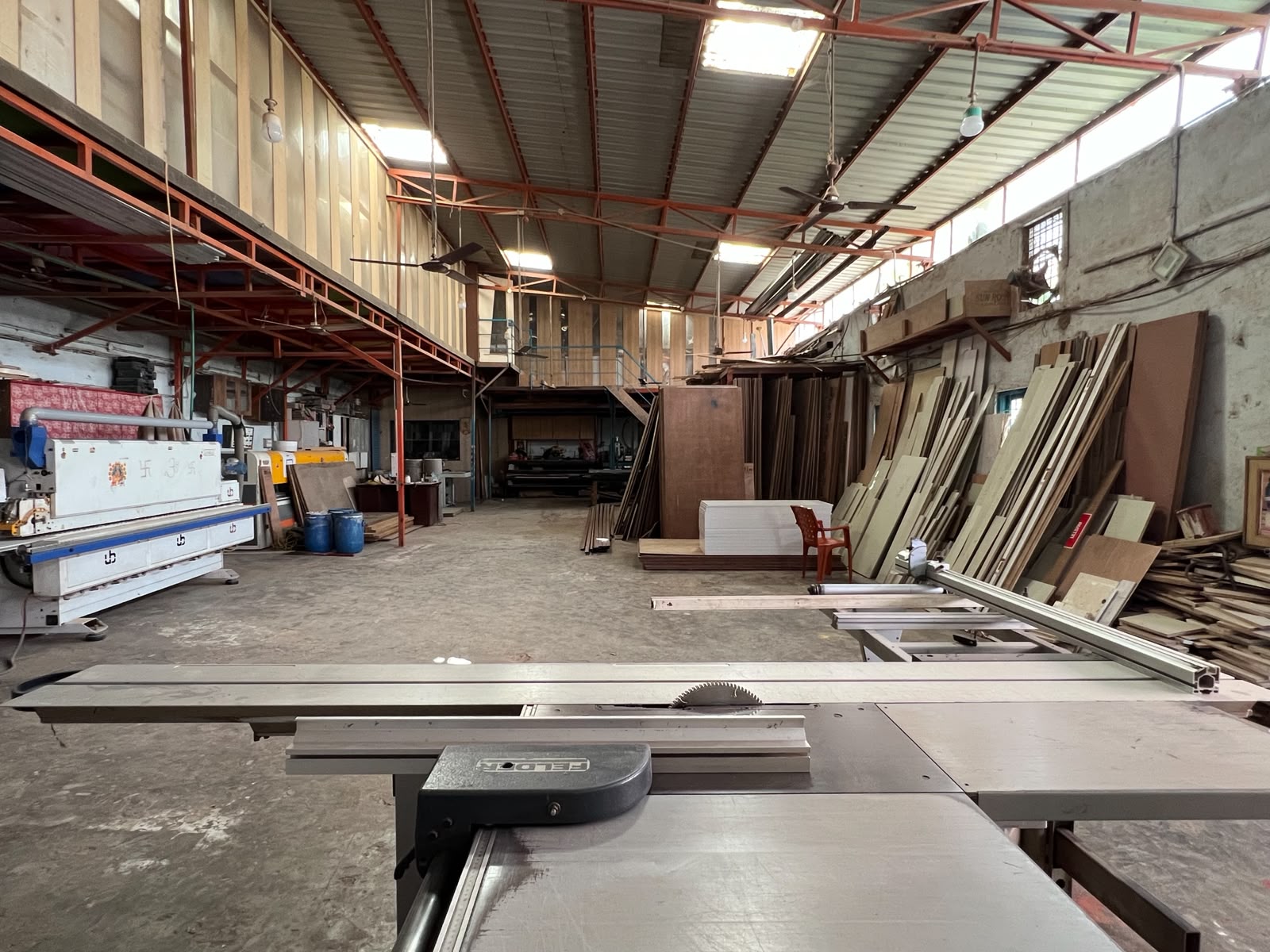 Devdhan Interiors furniture manufacturing facility